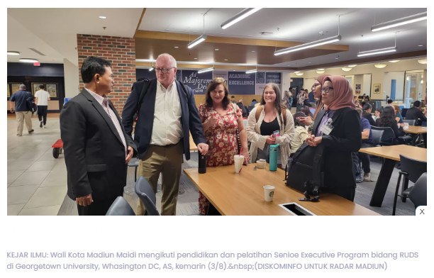 Kunjungi Amerika, Maidi Serap Banyak Ilmu untuk Memajukan Kota Madiun
