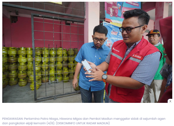 Terpergok! Ada Pengusaha Laundry di Kota Madiun yang Pakai Elpiji 3 Kg Bersubsidi