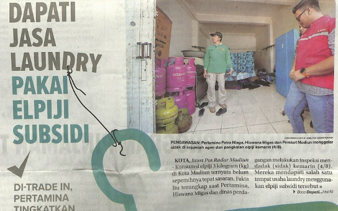 Dapati Jasa Laundry Pakai Elpiji Subsidi
