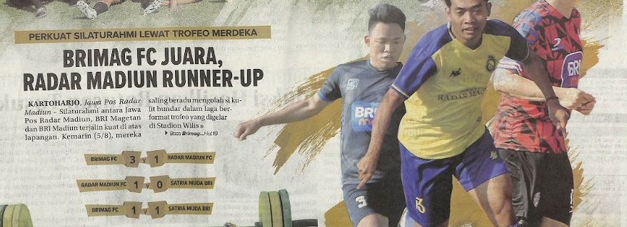 Brimag FC Juara, Radar Madiun Runner-Up