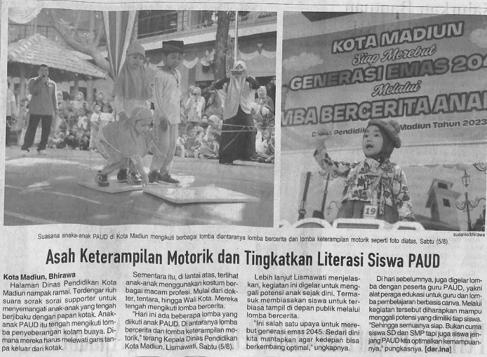 Asah Keterampilan Motorik dan Tingkatkan Literasi Siswa PAUD
