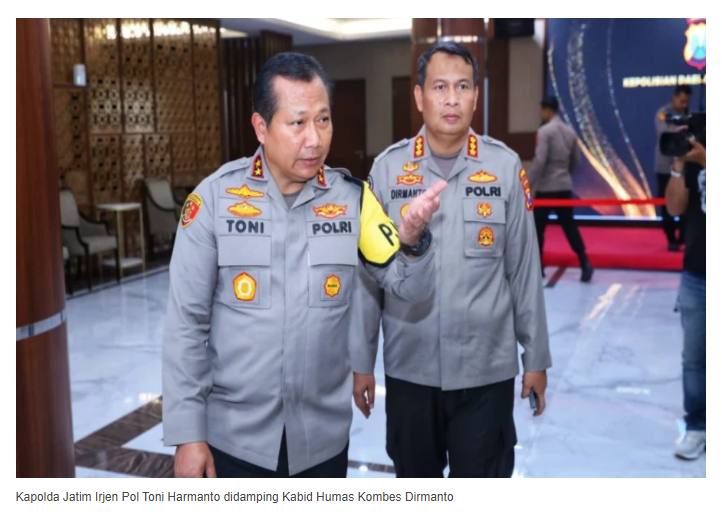 Kapolda Jatim Apresiasi Polres Madiun Kota Amankan Suran Agung 2023