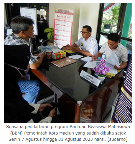 Pemkot Madiun Siapkan 250 Kuota Beasiswa Mahasiswa