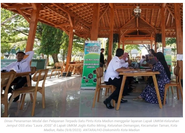 Lewat "Laura JOSS", Pemkot Madiun permudah perizinan usaha mikro
