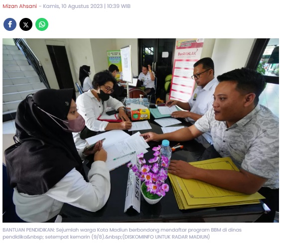 Hore! Pemkot Madiun Kembali Sediakan Beasiswa Mahasiswa, Ini Kuotanya