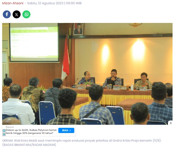 Progres Proyek Prioritas Minus, Dua Rekanan Kena Semprot Maidi