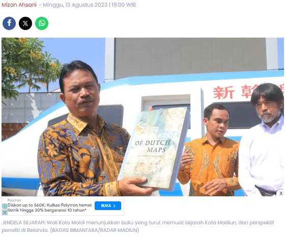 Geliatkan Wisata Sejarah, Pemkot Matangkan Konsep Madiun Heritage