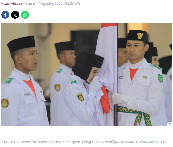 Maidi: Jadi Paskibraka Itu Pengalaman Mahal