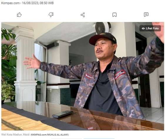 Wali Kota Madiun Potong Gaji ASN yang Pakai Elpiji Subsidi