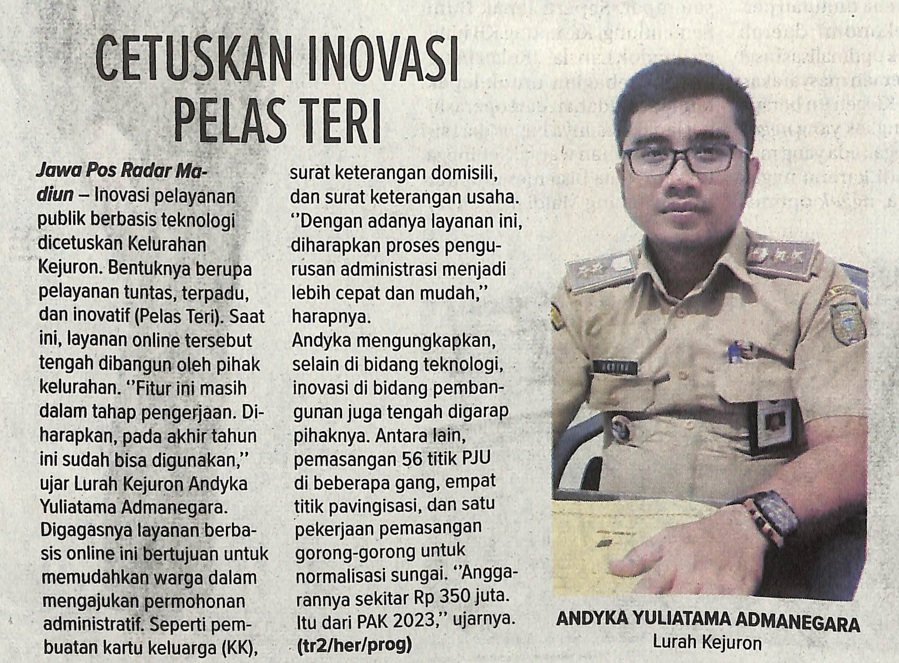 Cetuskan Inovasi Pelas Teri