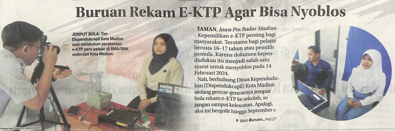 Buruan Rekam E-KTP Agar Bisa Nyoblos