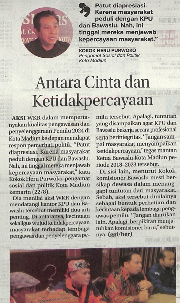 Antara Cinta dan Ketidakpercayaan