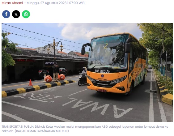 177 Pelajar Terdaftar sebagai Pengguna ASG, Dishub Siapkan Aplikasi Sipantas