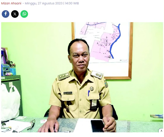 Patut Jadi Teladan, Lurah Manguharjo Agus Budiharto Raih Dua Penghargaan Tingkat Provinsi