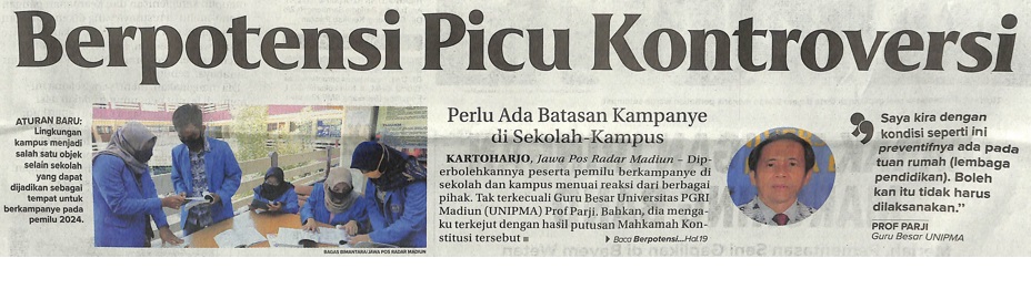 Berpotensi Picu Kontroversi, Perlu Ada Batasan Kampanye di Sekolah-Kampus
