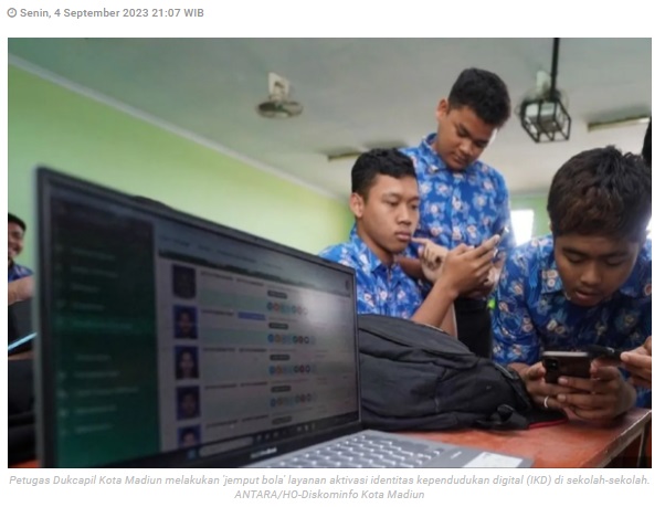 Dukcapil Kota Madiun "jemput bola" layani aktivasi IKD