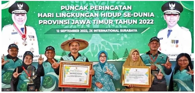 Hari Lingkungan Hidup 2022 Tingkat Jatim, Kota Madiun Raih Empat Penghargaan