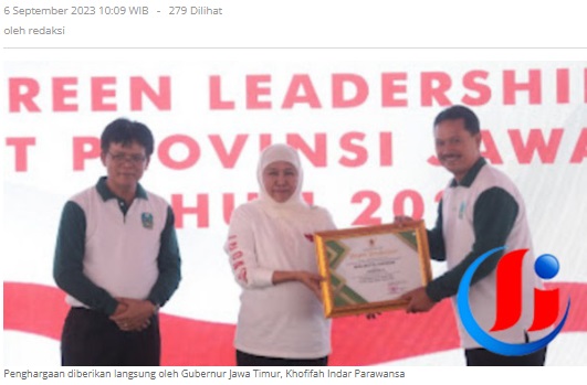 Wali Kota Madiun Sabet Dua Penghargaan di Hari Lingkungan Hidup Sedunia