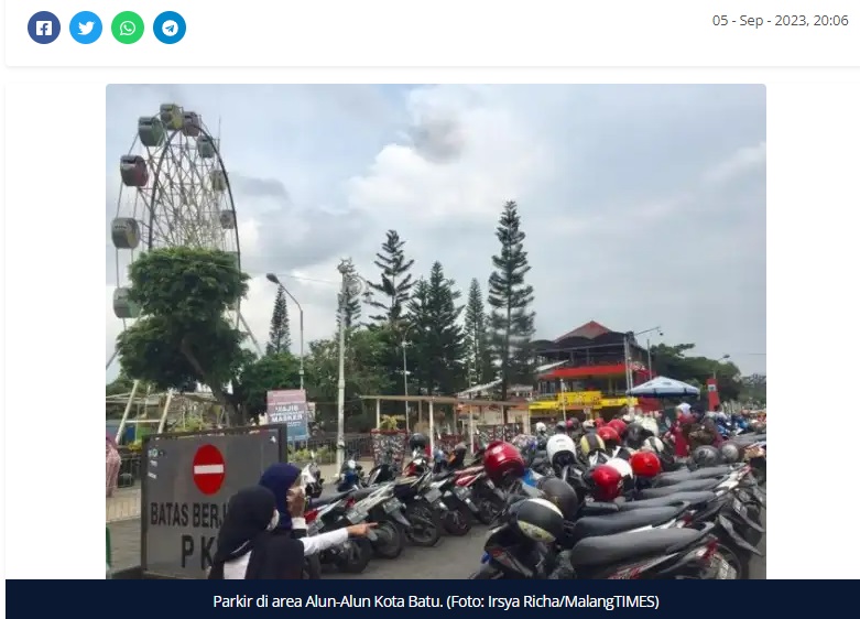 Pemkot Madiun Sukses Kelolakan Parkir ke Pihak Ketiga, Pemkot Batu Lakukan FGD Bareng