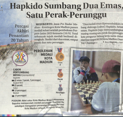 Hapkido Sumbang Dua Emas, Satu Perak-Perunggu