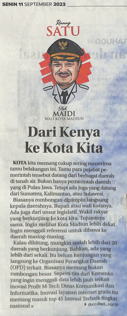 Ruang Satu Dari Kenya ke Kota Kita