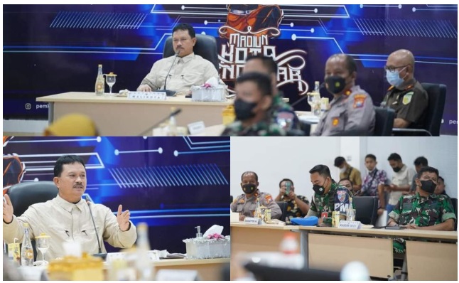 Rakor Bersama Forkopimda, Walikota Madiun Beri Arahan Tekan Inflasi