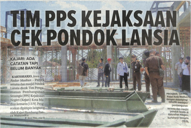 Tim PPS Kejaksaan Cek Pondok Lansia