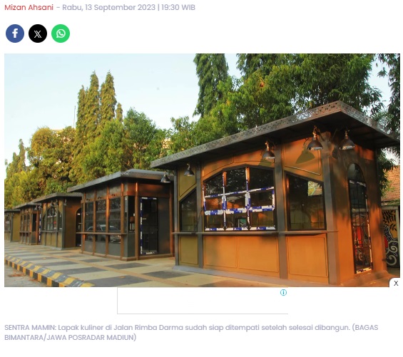 PKL Direlokasi dari Jalan dr Soetomo, Pindah ke Sentra Kuliner Rimba Darma