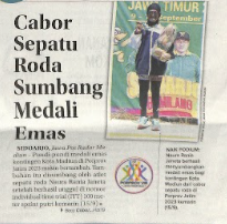 Cabor Sepatu Roda Sumbang Medali Emas