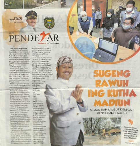 Sugeng Rawuh Ing Kutha Madiun, Semua Siap Sambut Delegasi Kenya-Bangladesh