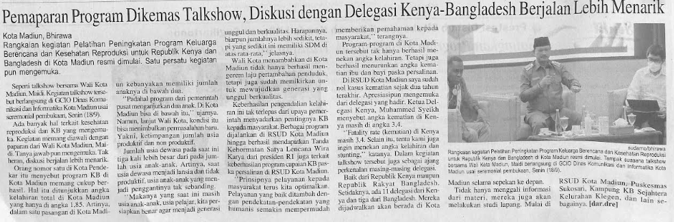 Pemaparan Program Dikemas Talkshow, Diskusi dengan Delegasi Kenya-Bangladesh Berjalan Lebih Menarik
