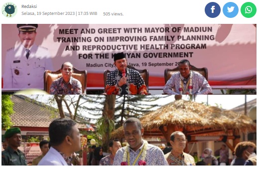 Delegasi Republik Kenya dan Bangladesh Kunjungi RSUD Kota Madiun