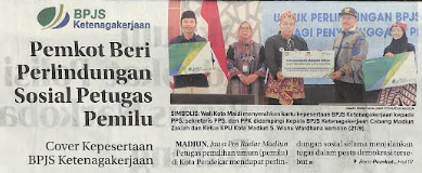 Pemkot Beri Perlindungan Sosial Petugas Pemilu, Cover Kepesertaan BPJS Ketenagakerjaan