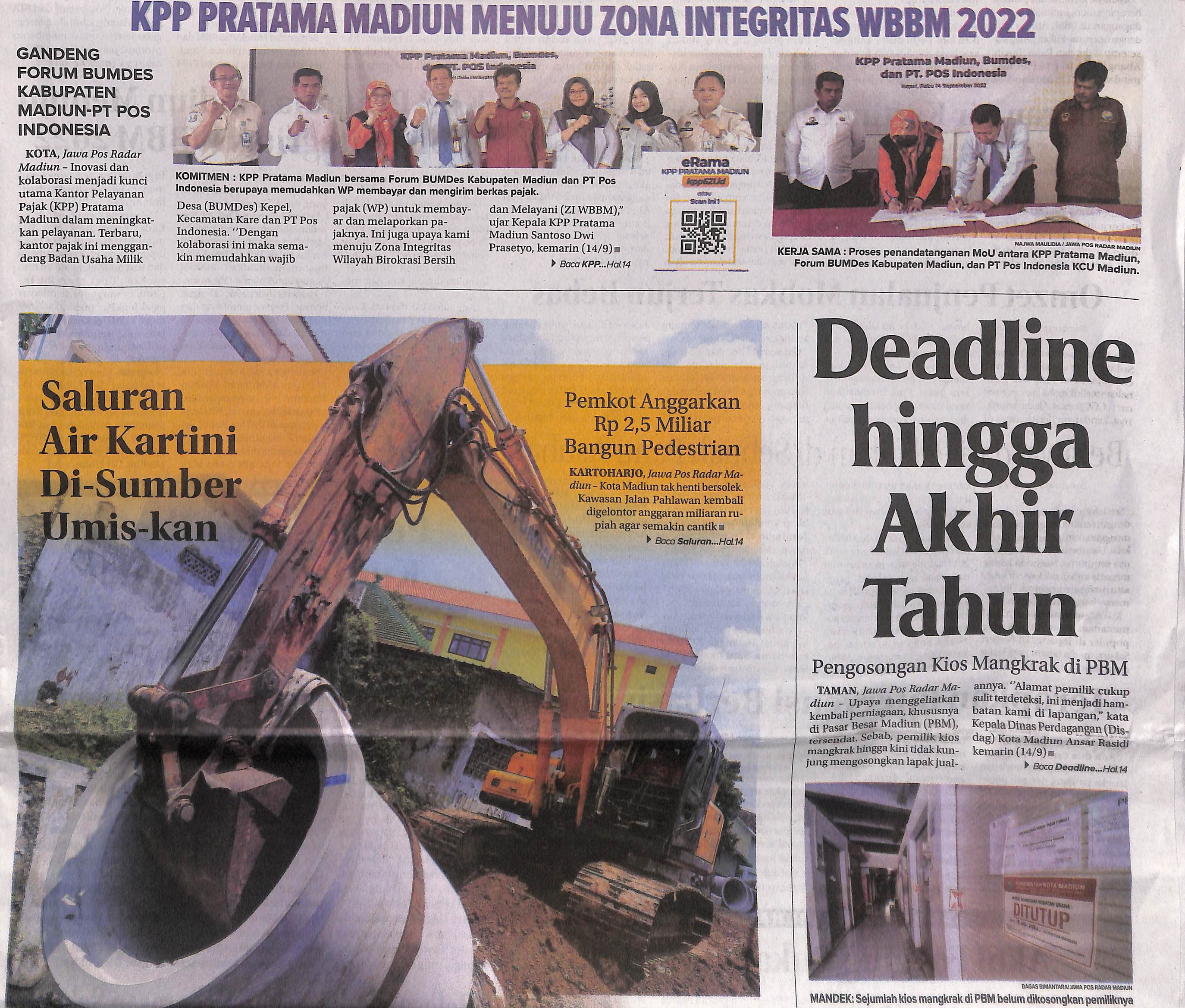 Deadline hingga Akhir Tahun, Pengosongan Kios Mangkrak di PBM