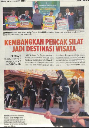 Kembangkan Pencak Silat Jadi Destinasi Wisata, Pemkot Buka Trayek Mabour ke Padepokan