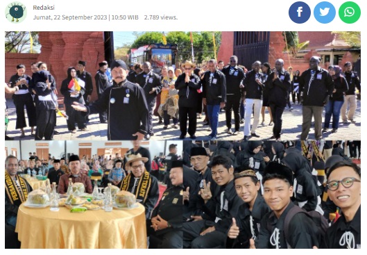 Menggema Hingga Afrika, Delegasi Republik Kenya Kunjungi PSHT Pusat Madiun