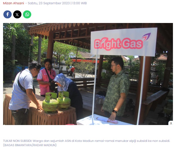 Dinilai Lebih Mampu dan Harus Beri Contoh Positif, ASN Antre Tukar Elpiji Non Subsidi