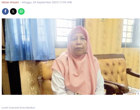 Lurah di Kota Madiun Ini Cetuskan Inovasi Sinermas, Permudah Warga dalam Sampaikan Aduan
