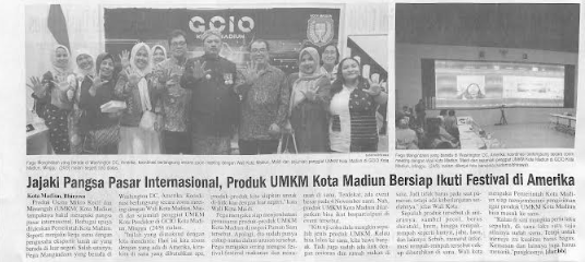 Jajaki Pangsa Pasar Internasional, Produk UMKM Kota Madiun Bersiap Ikuti Festival di Amerika