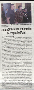 Jelang Pilwalkot, Mahardika Merapat ke Maidi