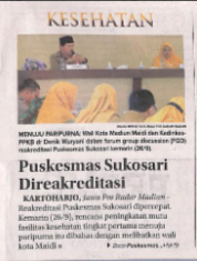 Puskesmas Sukosari Direakreditasi