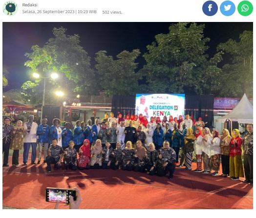 Kampung KB Kota Madiun Jadi Percontohan Internasional