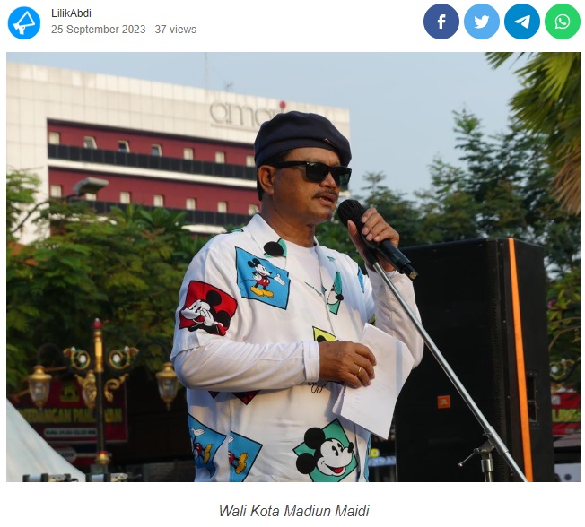 Wali Kota Maidi Dorong Produk UMKM Kota Madiun Mendunia