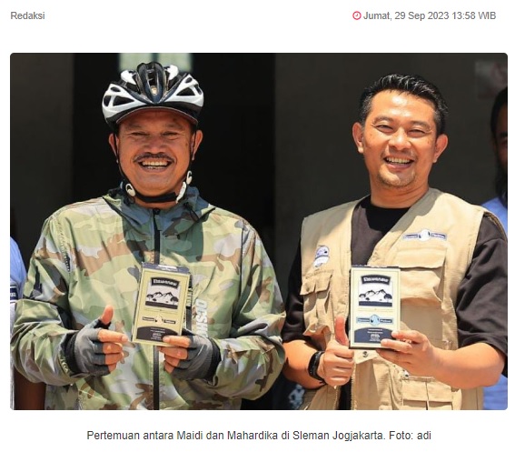 Maidi-Mahardika Kembali Bertemu di Luar Kota, Ada Apa?