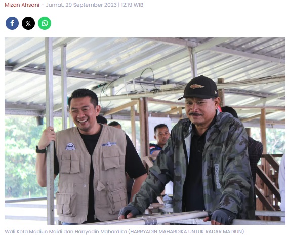 Maidi-Harryadin Mahardika Bertemu di Sleman, Apa yang Dibahas?