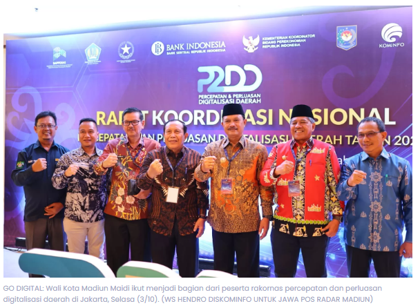 Maidi Sebut Kota Madiun Sudah Serba Digital