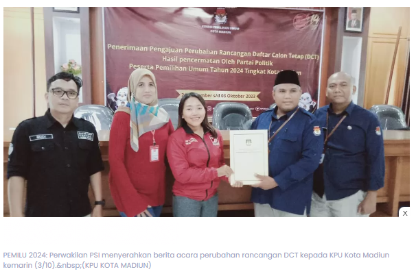 Parpol di Kota Madiun Akhirnya Kocok Ulang Nama Bacaleg