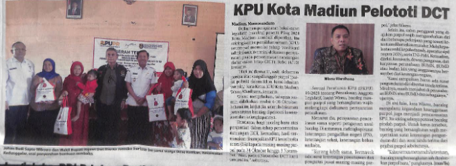 KPU Kota Madiun Pelototi DCT