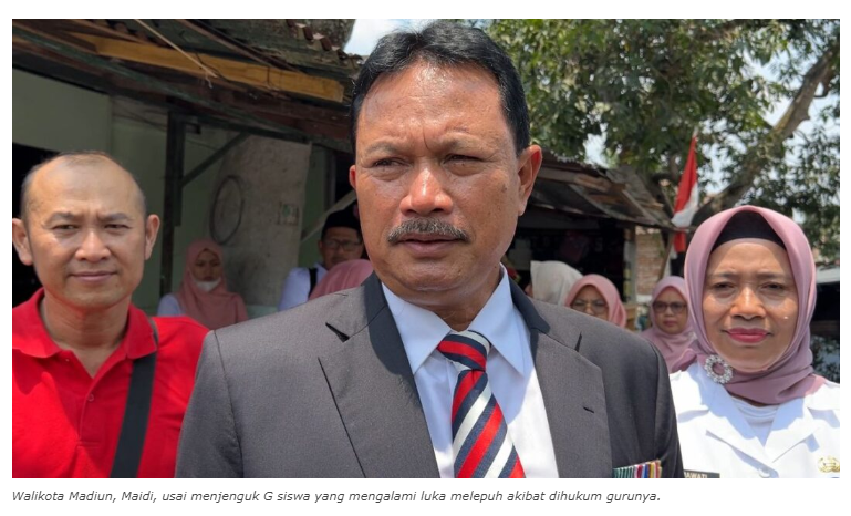Maidi Ancam Mutasi Kepala SMPN 10 Madiun