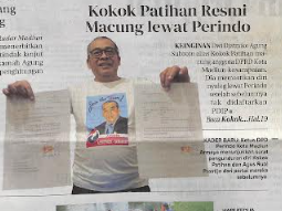 Kokok Patihan Resmi Macung Lewat Prindo